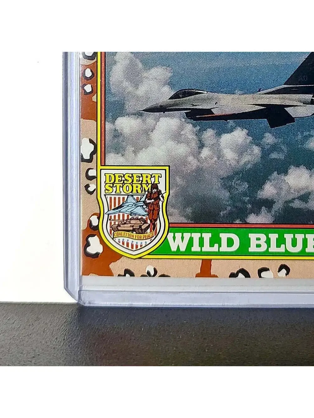 Wild Blue Yonder 1991 Topps Desert Storm #30 Card